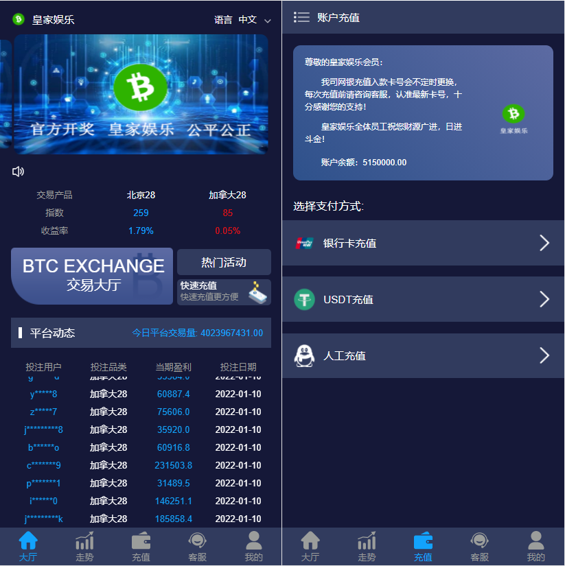 2022年最新中英双语PC蛋蛋加拿大28北京28源码,后台带控！-YooTao