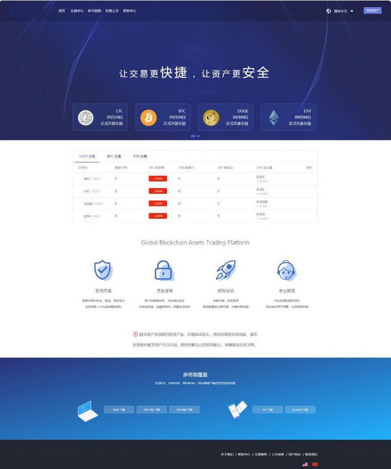 猫力币区块链多币种量化钱包+新token钱包源码+智能狗+推荐奖励-YooTao