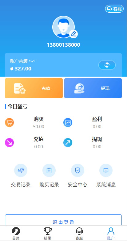 定制版海外cp系统/快3/PC28系统/预设开奖/前后端分离